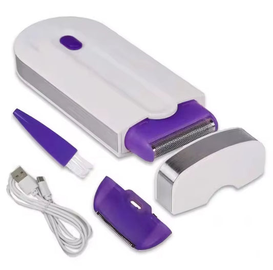 Mini Usb Rechargeable Painless Hair Removal Kit Laser Touch Epilator Women Body Face Leg Bikini Hand Shaver Hair Remover