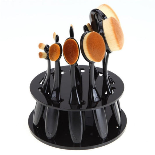 Runder Pinselhalter für Makeup