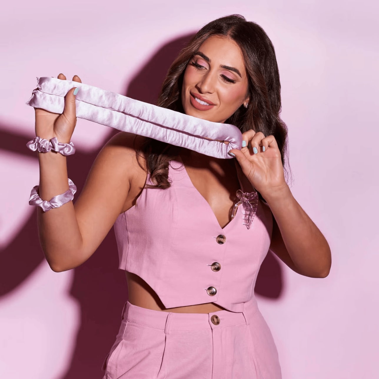 Bandeau zum Locken ohne Hitze